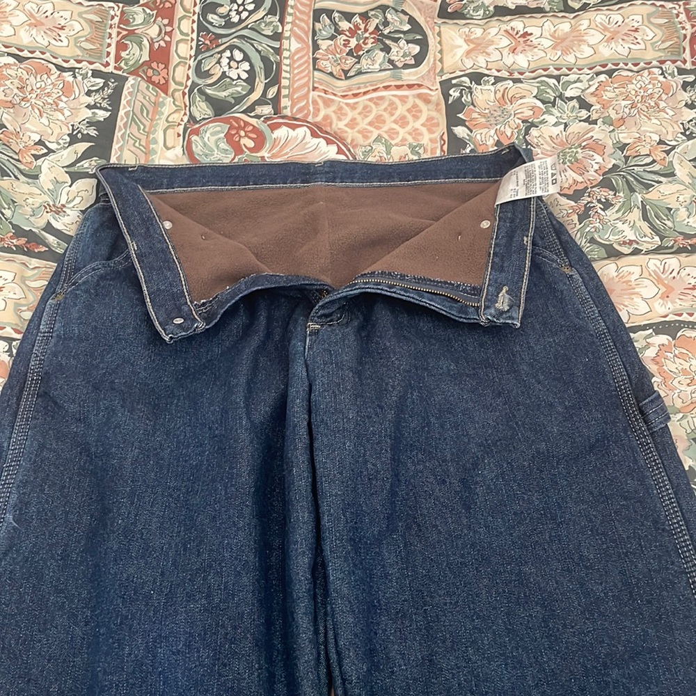 Wrangler Flannel-Lined Jeans
